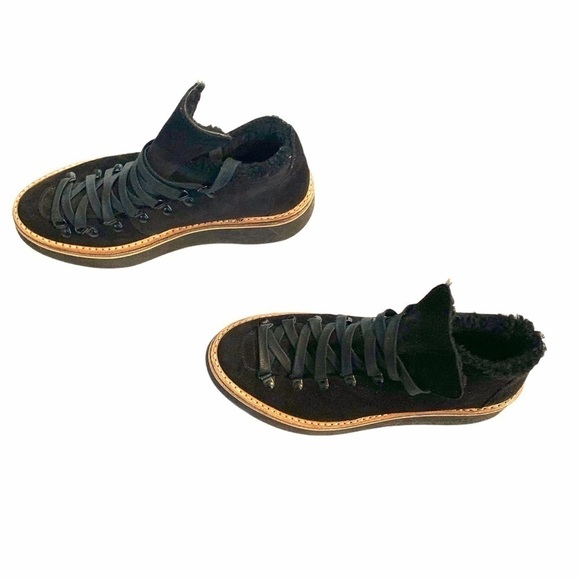 FLAMINGOS Made in Italy SZ 39 | SUEDE/LAMB SHEARLING TRABENDO ANKLE BOOTS - Picture 6 of 13